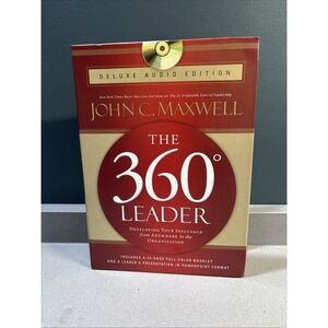 John C. Maxwell Training Curriculum The 360 Leader : Developing.. CD Book Set